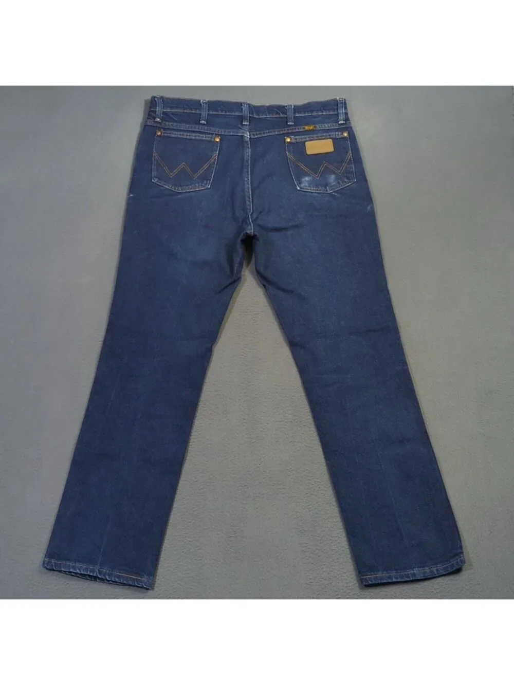 Wrangler Jeans Men's 36x32 Fits 36x31 Blue 937STR Slim Fit Cowboy Rodeo
